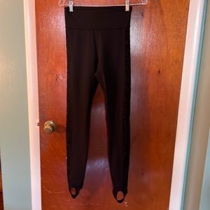 Lululemon black tights in size 6